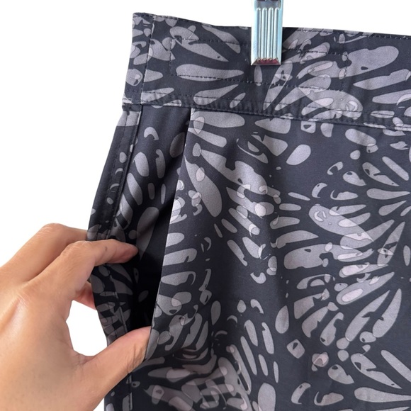 RipSkirt Hawaii Shibori Butterfly Wrap Skirt Size LG Charcoal Beach Vacation - Picture 5 of 14